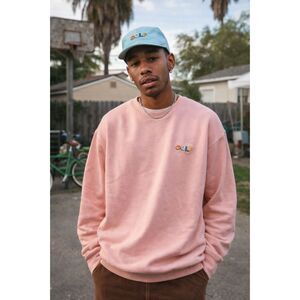 GOLF Tyler The Creator Pink Pullover Sweatshirt Top  Mens Size Large